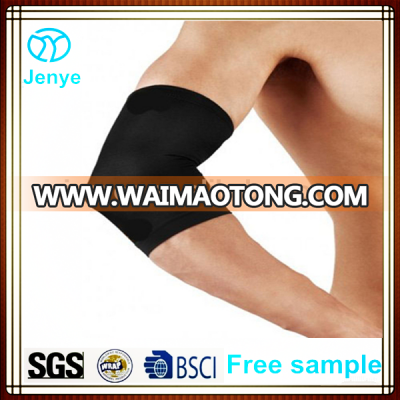 Copper fiber compression elbow support