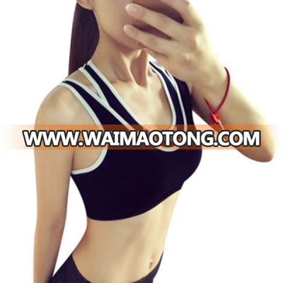 Hot sale professional custom wholesale sports bra, yoga sports women sexy nude bra, women's sports bra