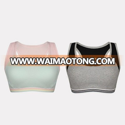 Hot sale professional custom hot sexy xxxx sports bra, ladies sports bra, yoga sports seamless tube bra nude